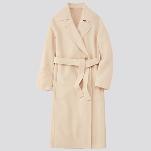 Uniqlo Ines de la Fressange Double faced Wool Coat - Picture 1 of 6